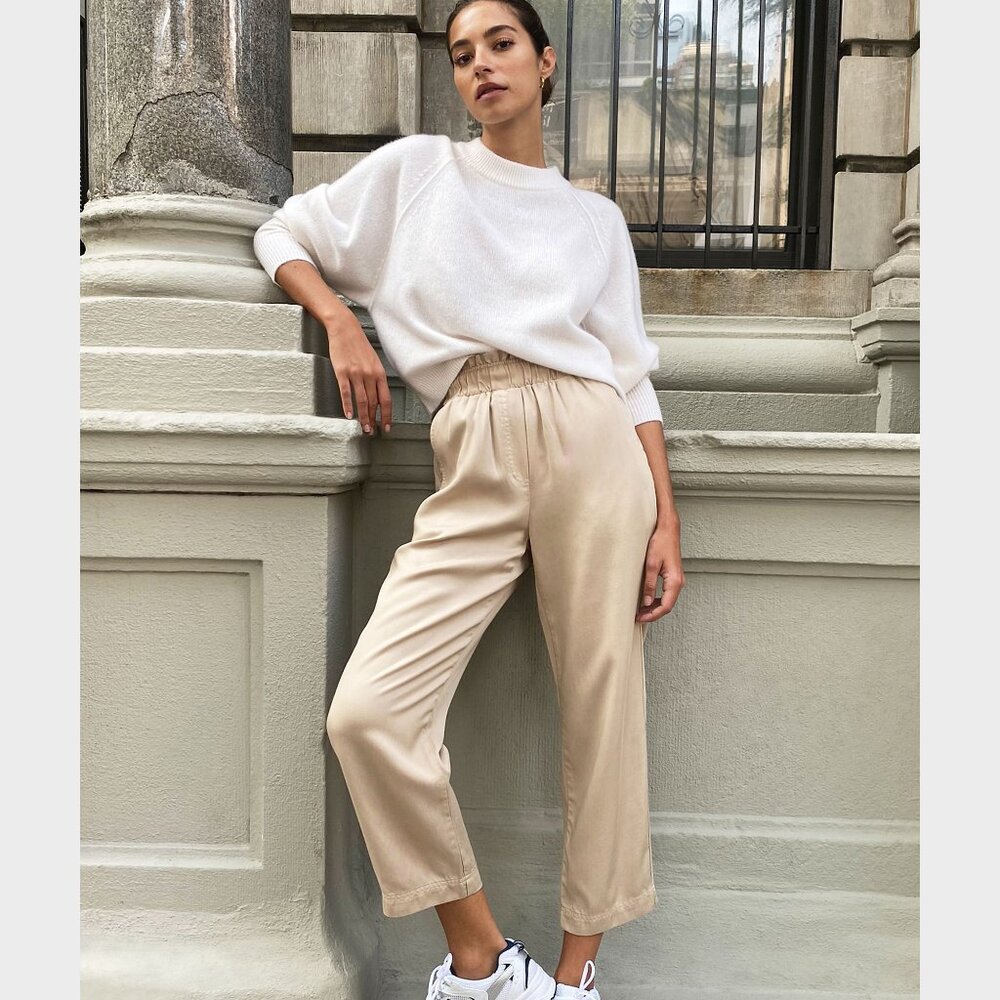 Aritzia Calipso Beige Pants